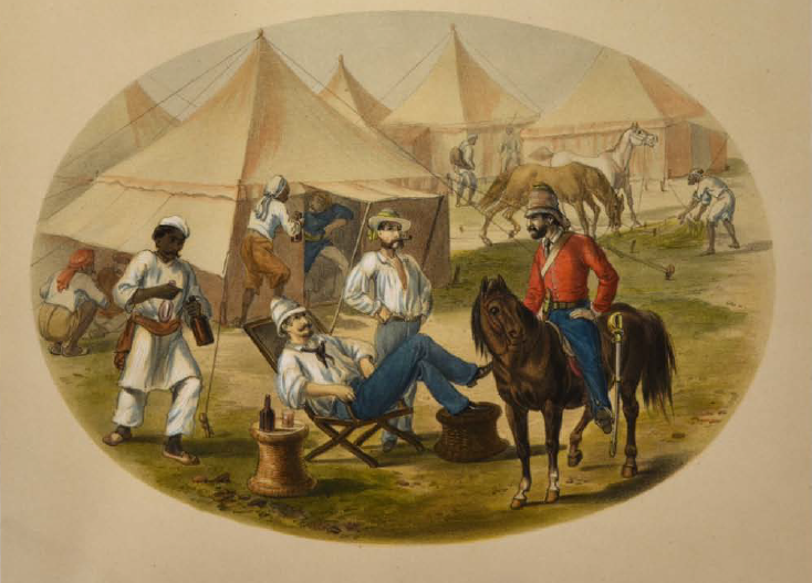 Atkinson - Camp at Delhi